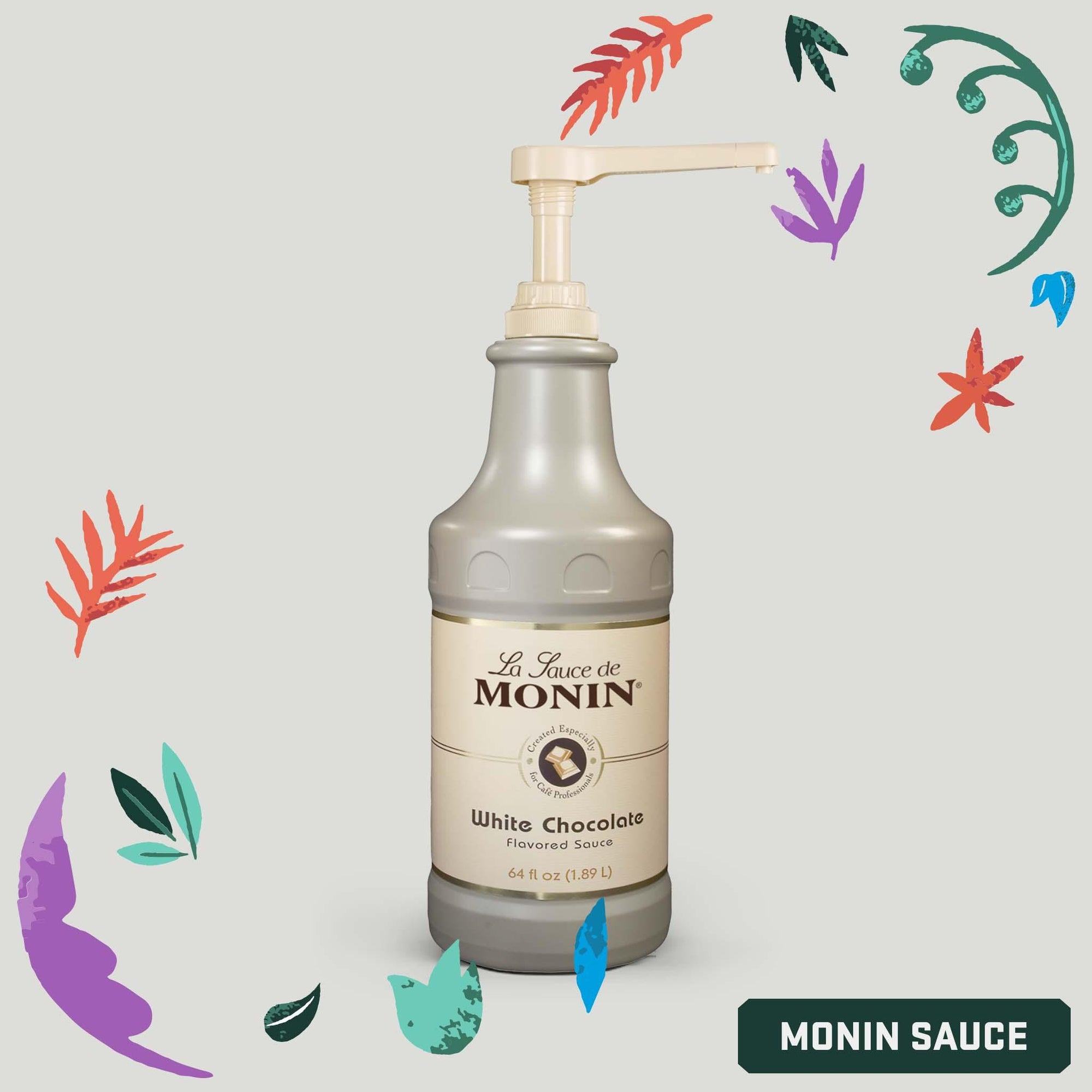 Monin White Chocolate Sauce - Talitha Coffee